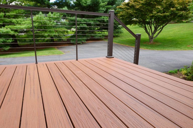 deck and deck railings